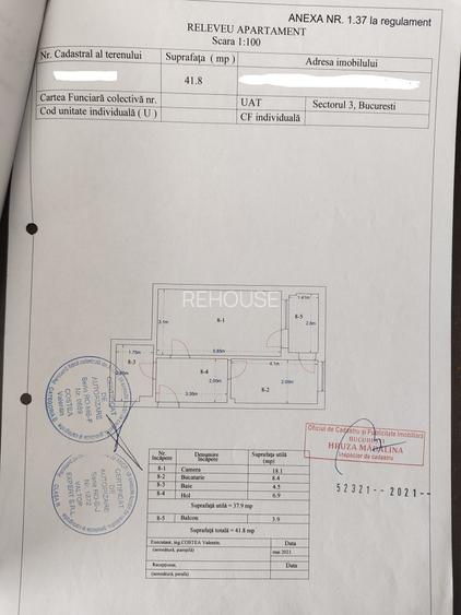 Teclu Gura Putnei, centrala, 42mp, dec, mobil/util/finis modern, metrou - 1
