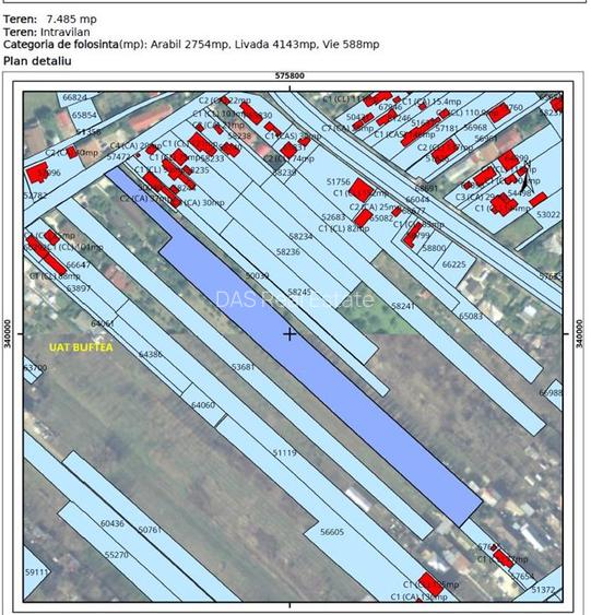 Teren intravilan | Buftea | 100m Sos. Bucuresti-Targoviste - 2