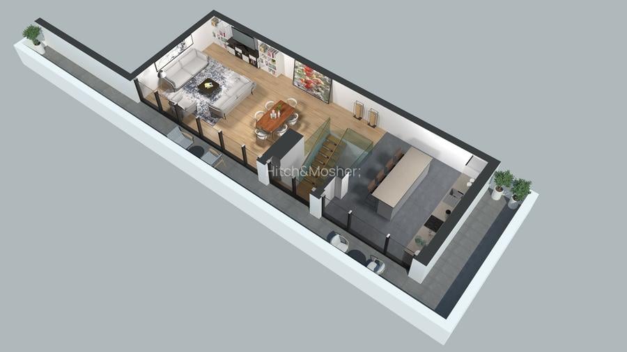 Penthouse etaj 15, finisaje premium, Timisoara, zona centrala - comision 0 - 15