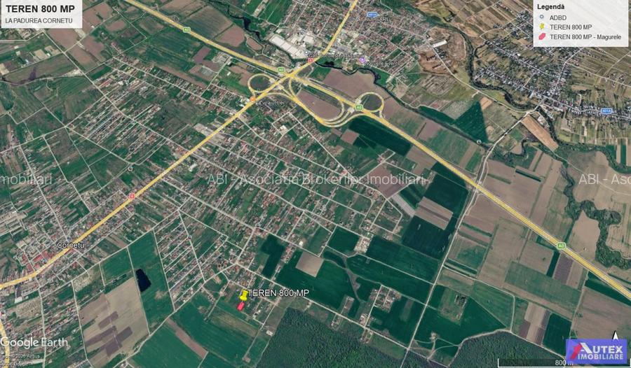 Teren Casa 800 mp in Magurele la 2 Pasi de Bucuresti - 9