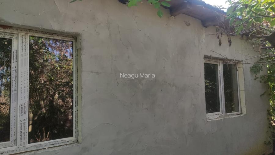 Vand teren generos 1700 mp cu casa in constructie in Smirna, Ialomita - 5