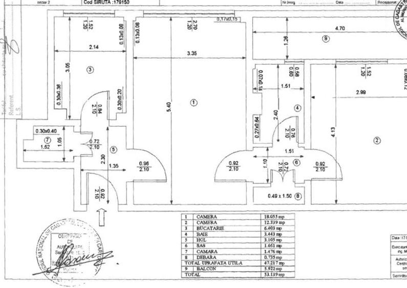 Tei-Parcul Circului, Apartament 2 camere - 7