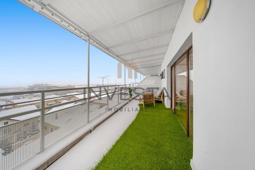 Penthouse de lux pe 2 nivele cu 4 terase in Buna Ziua! - 17