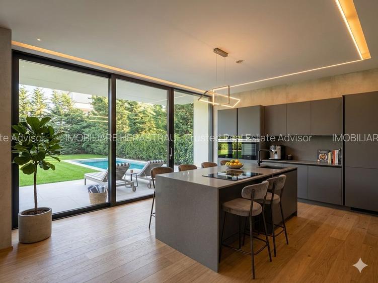 Vilă contemporană premium cu piscină, 500mp construiți, garaj 2 masini - 4