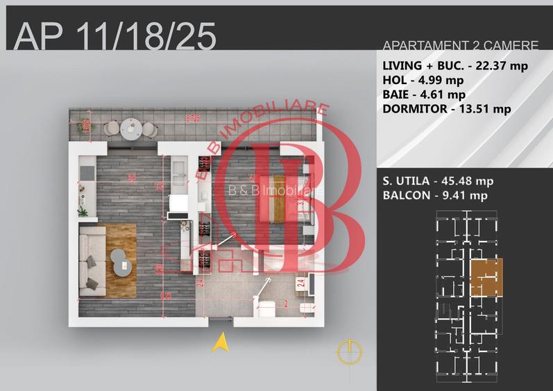 Direct Dezvoltator 2 camere Ideal Investitie-Theodor Pallady - 1