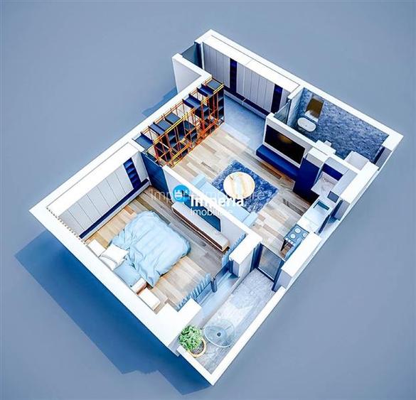 Apartament nou 2 cam 48Mp, Bloc Nou - Bucium - 14