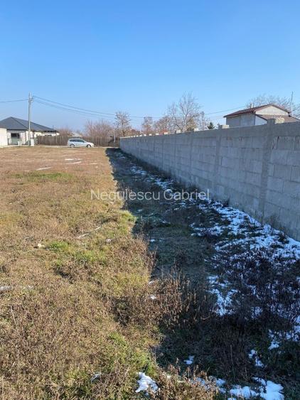 Teren intravilan 805 mp + proiect casa aprobat cu toate utilitatile - 6