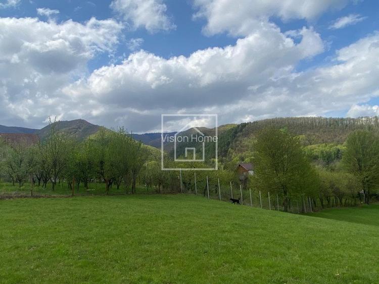 Teren 1200 mp intravilan, deschidere 35 m, utilitati si view munti - 4