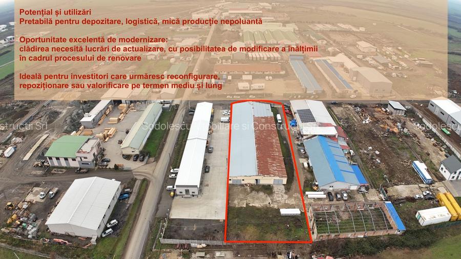 Hală industrială cu poziționare strategică în Giarmata - 3