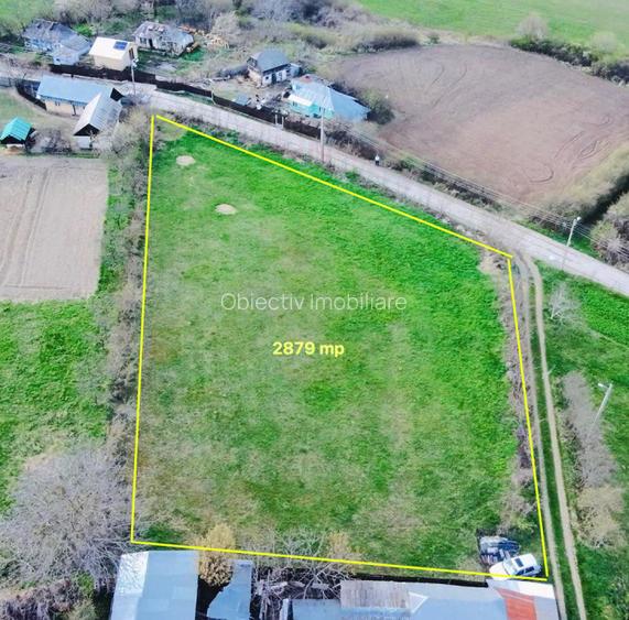 TEREN  intravilan  2879 mp DOBRENI - 2
