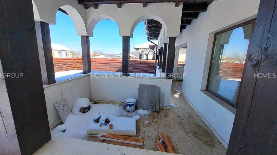 CASA 4 CAMERE CU SUPRAFATA GENEROASA IN  STIL NEOROMANESC - 7