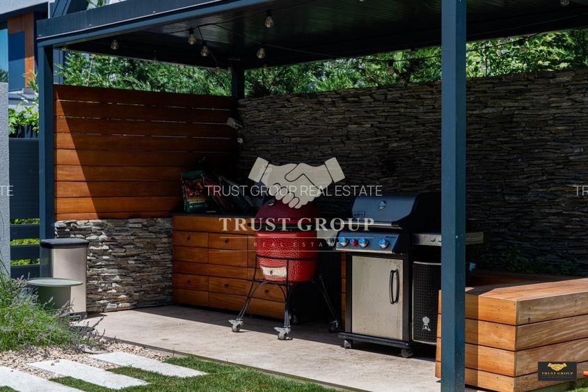 Vila 5 camere Pipera | Ultramodern mobilata & utilata | Piscina & sala sport - 50