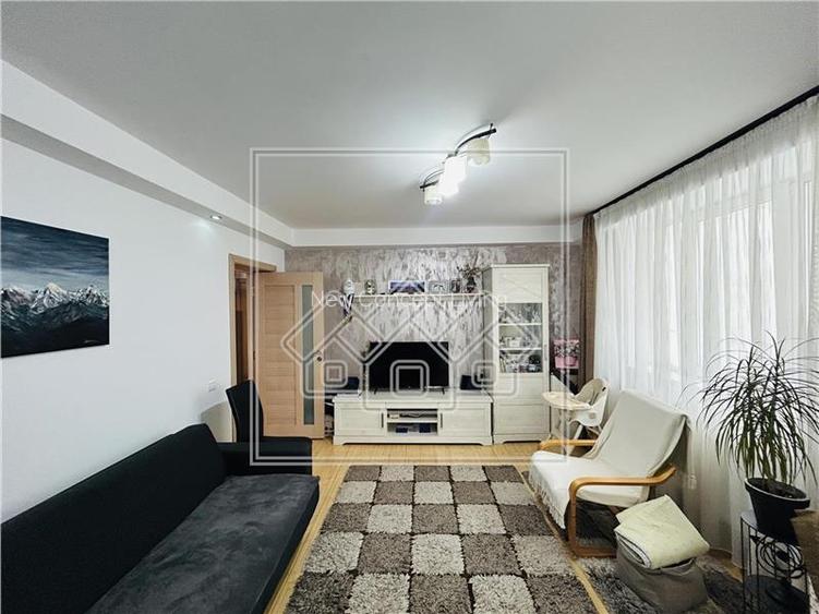 Apartament de vanzare in Sibiu-3 camere, balcon - Etaj 1/4 - Turnisor - 5