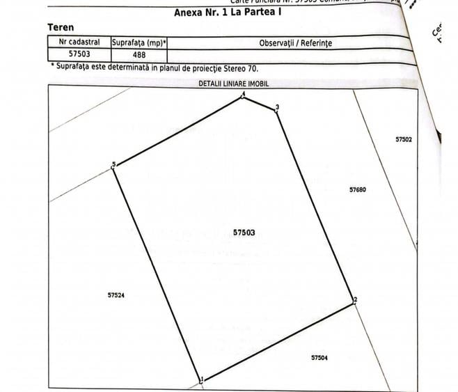Teren intravilan | Dubla deschidere | Berceni Vidra | 0%Comision - 7