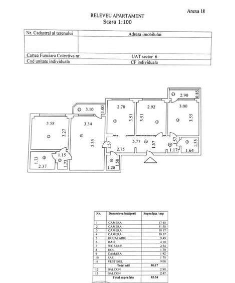 Vanzari Apartamente 4 camere CARTIERE Militari- UVERTURII - 18