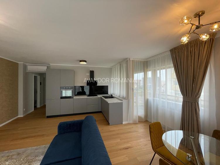 Apartament cu 2 camere de închiriat - mobilat modern în Aviației Park - 12