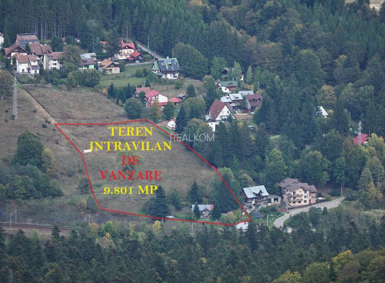 TEREN PENTRU DEZVOLTARE SINAIA-CUMPATU Str. Zamora-9.801 mp-Comision 0% - 21