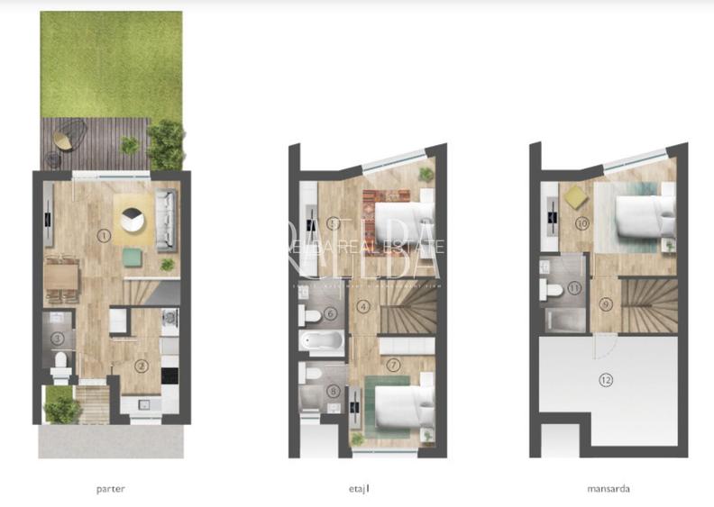 | NEW | Casa 5 camere | ZenVille | Cu GRADINA | MOBILATA | - 21