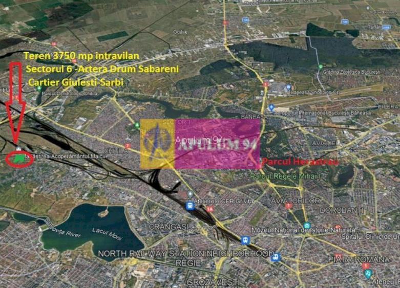 Teren Sectorul 6 - Giulesti Sarbi- Artera Drumul Sabareni - 4