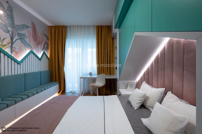 PRET PROMOTIONAL DE LANSARE: Apartament cu 3 camere, 2 băi, 2 balcoane - 15