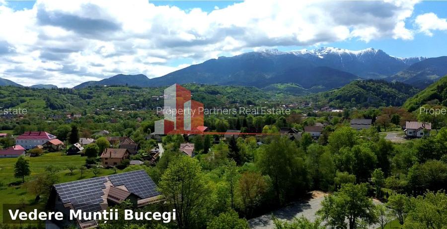 Teren intravilan 2.600 mp Predeluț Bran | Vedere Bucegi și Castelul Bran | Utili - 4