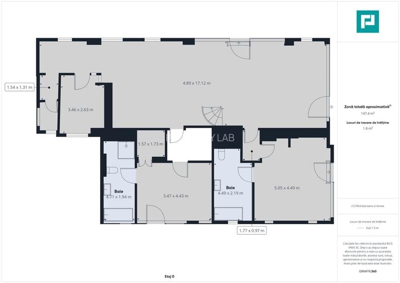 Penthouse Premium exclusivist pe 2 niveluri - 11