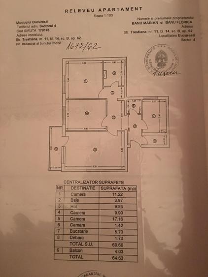 3 camere | Tineretului