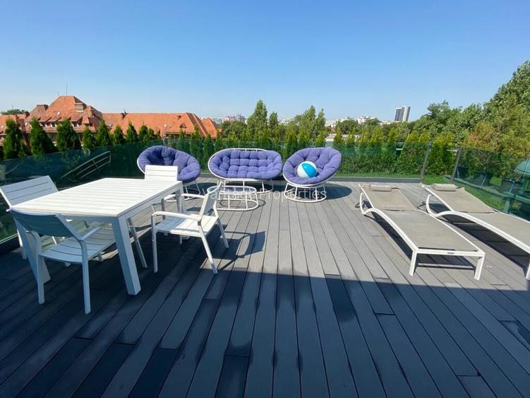 5-room apartment luxury, building with swimming pool, security, Aviatorilor - 24