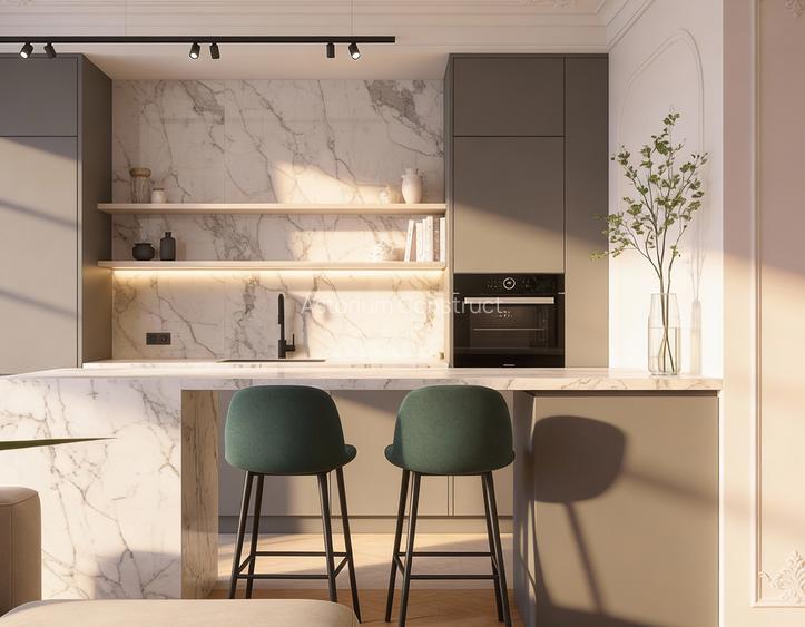 Garsonieră Premium în Ansamblu Rezidențial Nou | Finisaje de Lux | Comision 0% - 7