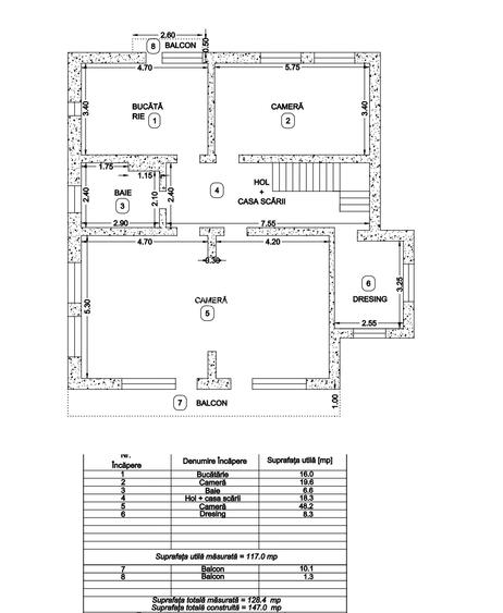 Casa zona Porolissum 616 ari teren Pret 257.000eur - 5