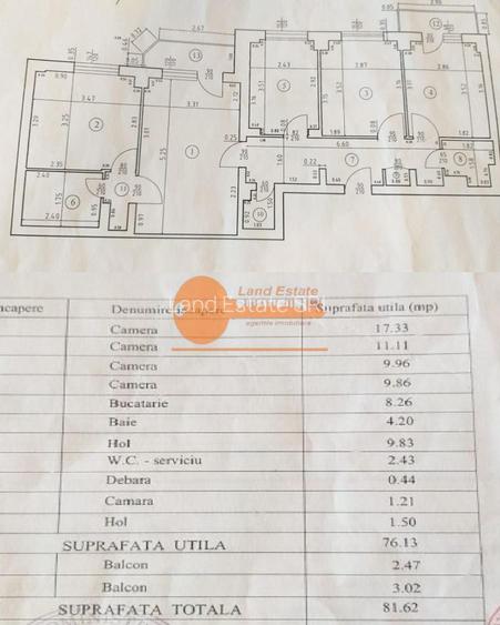 Apartament 4 camere | Tineretului – Timpuri Noi - 1