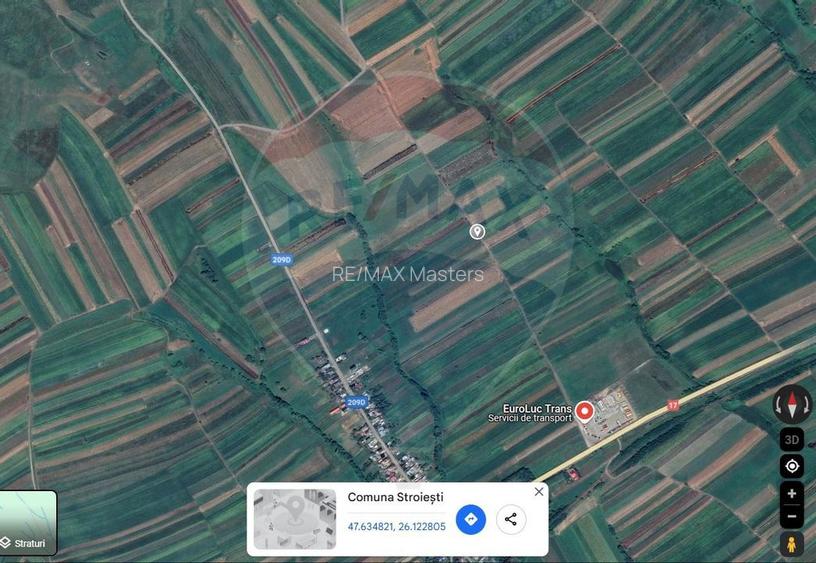 Teren extravilan 10200mp Stroiesti / Soseaua DN17, Suceava - 3