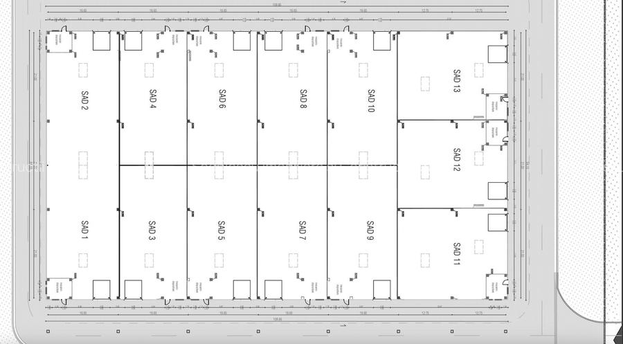 Hala depozitare  zona de N - 2