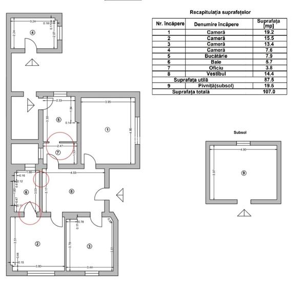 Plevnei-Casa Radio eleganta/robusta,9cam.D+P+E+M,renovata,curte generoasa,metrou - 35