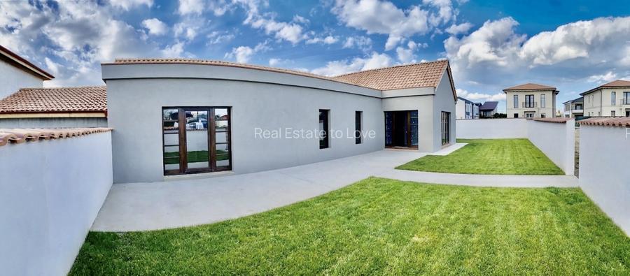 Vilă mediteraneană, pe parter, cartier cu iesire la lac, peninsula Balotesti - 7