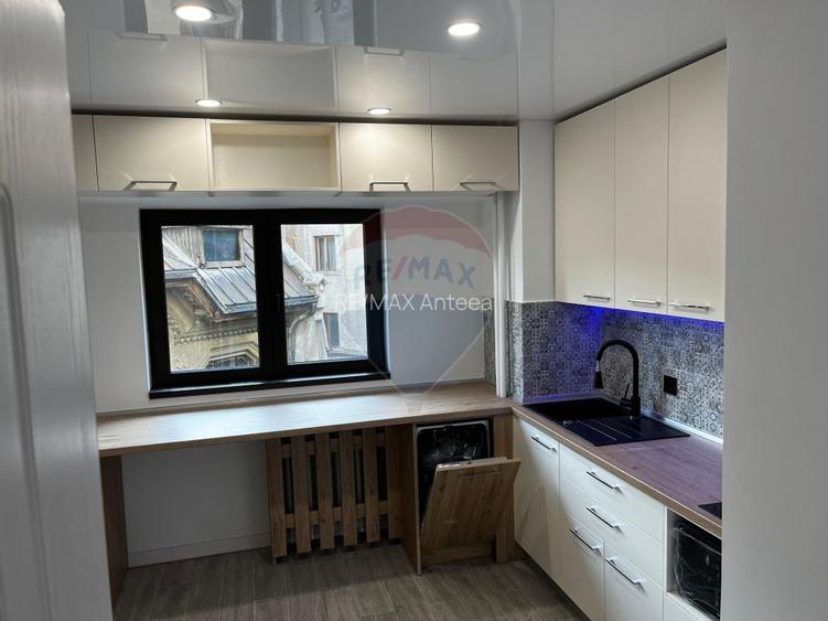 4 camere renovat | vedere fântâni Unirii | Bibescu Vodă | 106 mp - 27