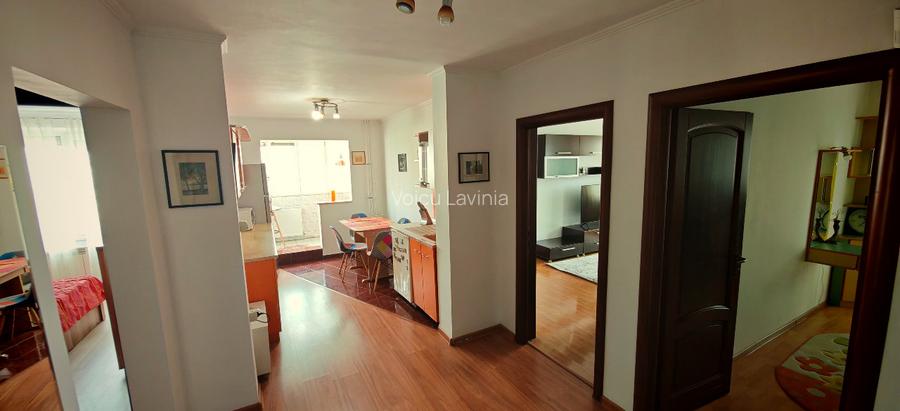 Apartament 4 cam. Titan Auchan cu loc de parcare bloc reabilitat - 3