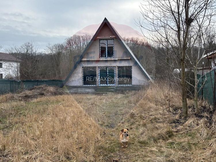 Casă unifamilială tip A-Frame in Snagov 160 mp, structură din lemn - 4