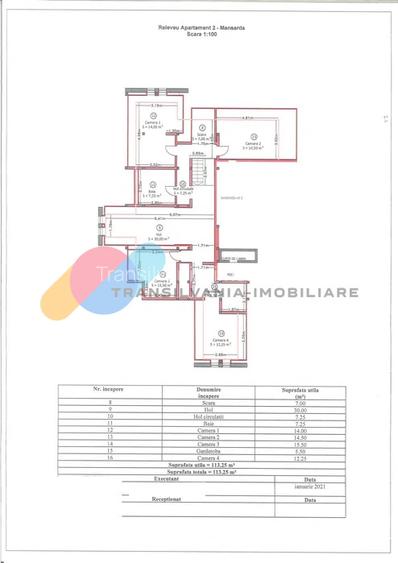 Apartament 185 mp în cartierul Andrei Mureșanu, în vilă – arhitectură elegantă - 7