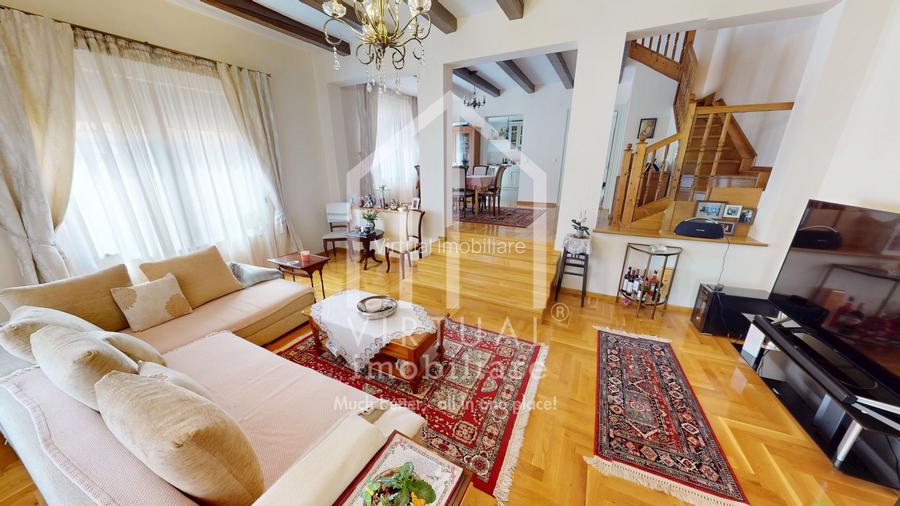 Casa cu 5 camere, 210mp utili, demisol, mobilata, Cal. Poplacii - 3