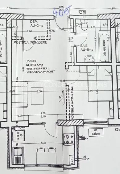 Apartament 2 Camere Tip Studio | Design Exclusiv | Militari Residence - 20