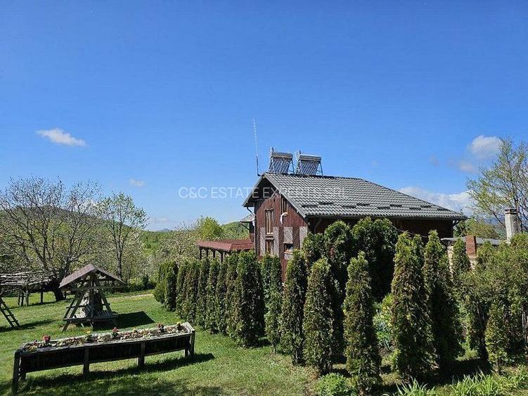 Pensiune in jud. Buzau, loc Ivanetu| Constructie lemn|Pozitionare impresionanta - 52