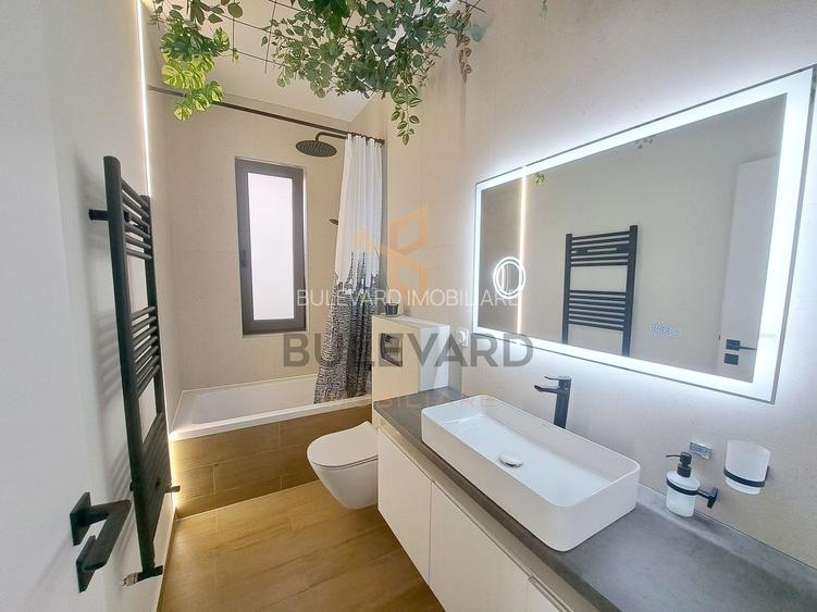 Apartament ultrafinisat la casa + curte, parcare, zona Gruia - stadion CFR - 10