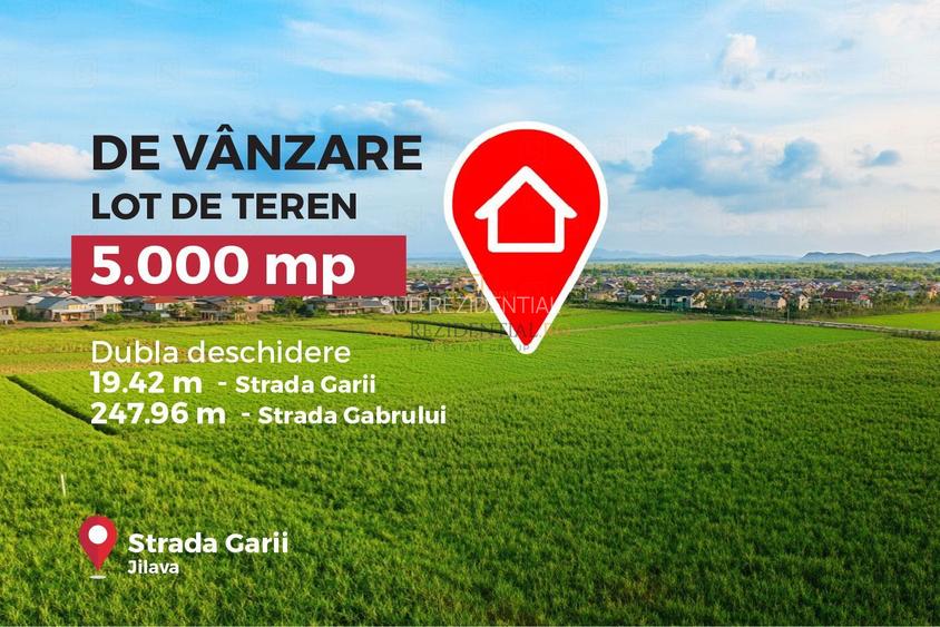 Lot de teren de vanzare, intravilan, 5000 mp, Str. Garii, Jilava,Ilfov - 2