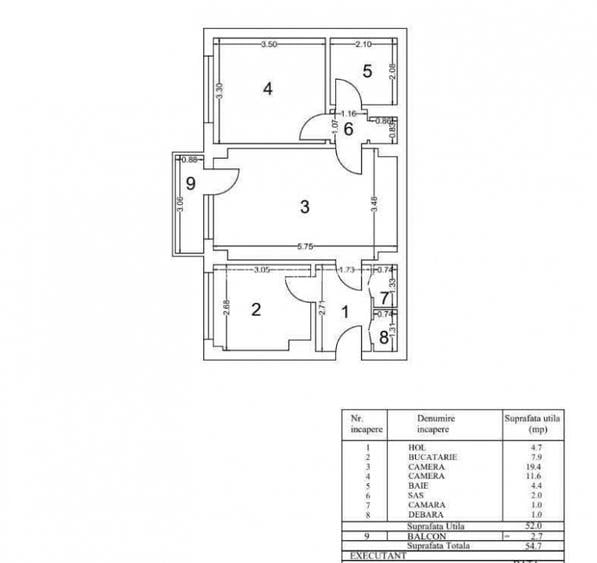 2 camere | semidecomandat | Ghencea | Bld Ghencea - 8