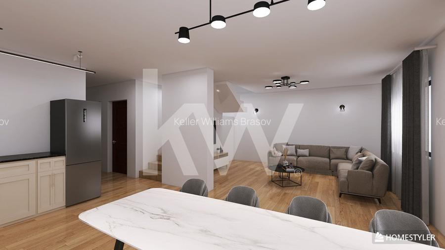 Casa inteligenta cu design modern si spatiu generos, COMISION 0% - 5