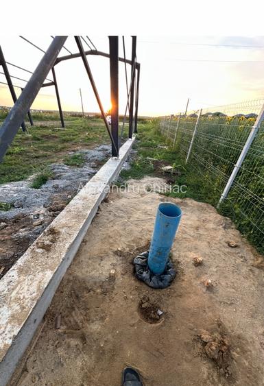 Vand teren intravilan 2000 mp, deschidere DJ602, constructie începuta - 13