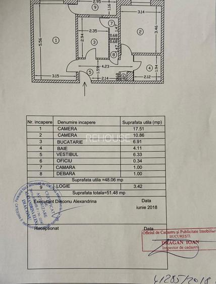 Calea Mosilor Fainari, plan secund, dec., debara, reabilitat, 1980, metrou - 1