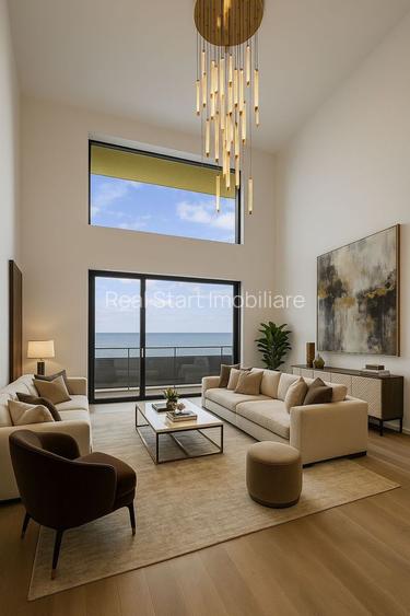 Vedere frontala la Mare, Prima linie, Penthouse tip Duplex, bloc Boutique - 29