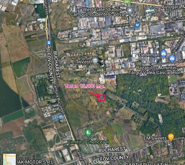 DOM00428 - Oportunitate de vanzare teren 13000 mp - 2